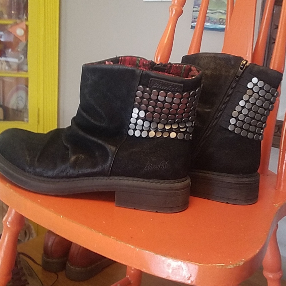 Blowfish ankle boots with side zip